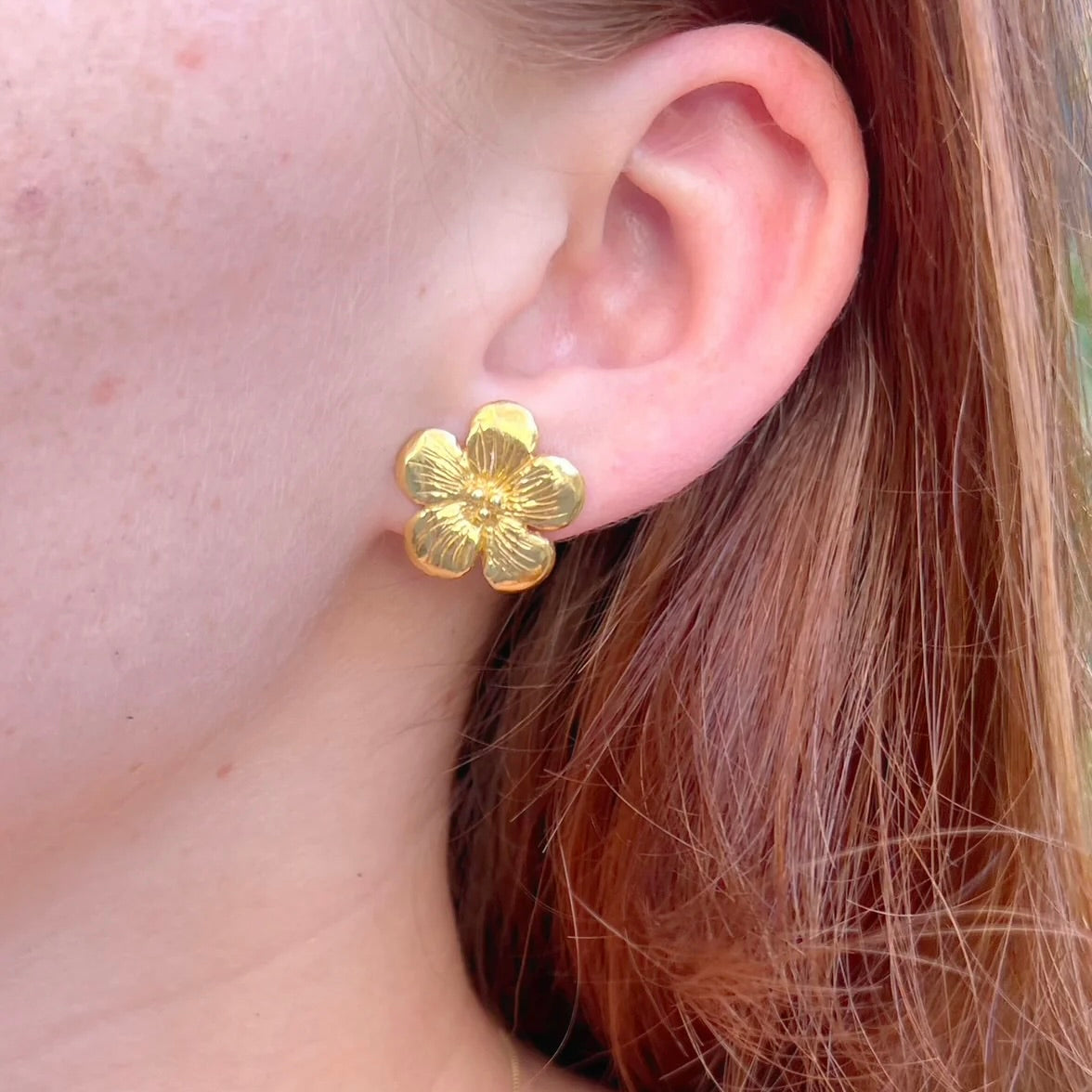 Hibiscus Earrings