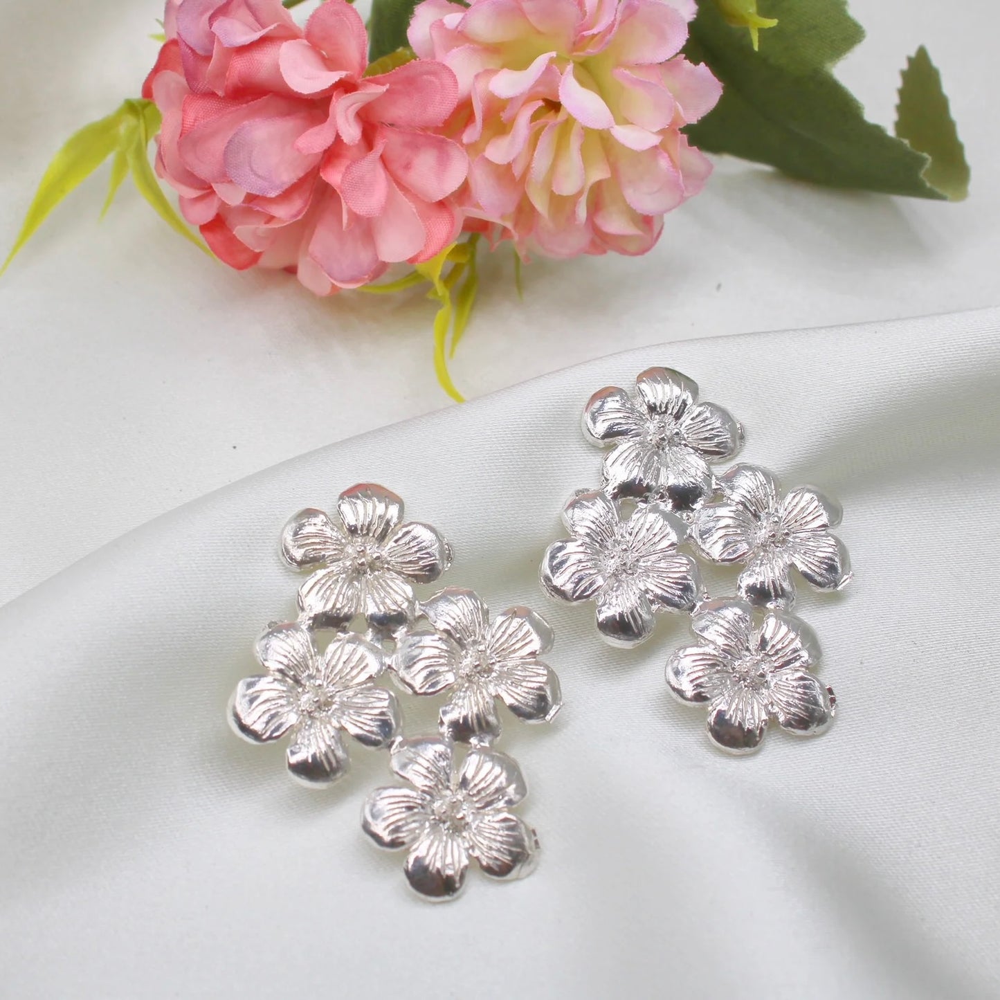 Hibiscus Earrings