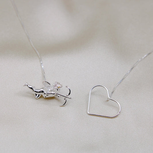 Orecchino Cupido e Cuore