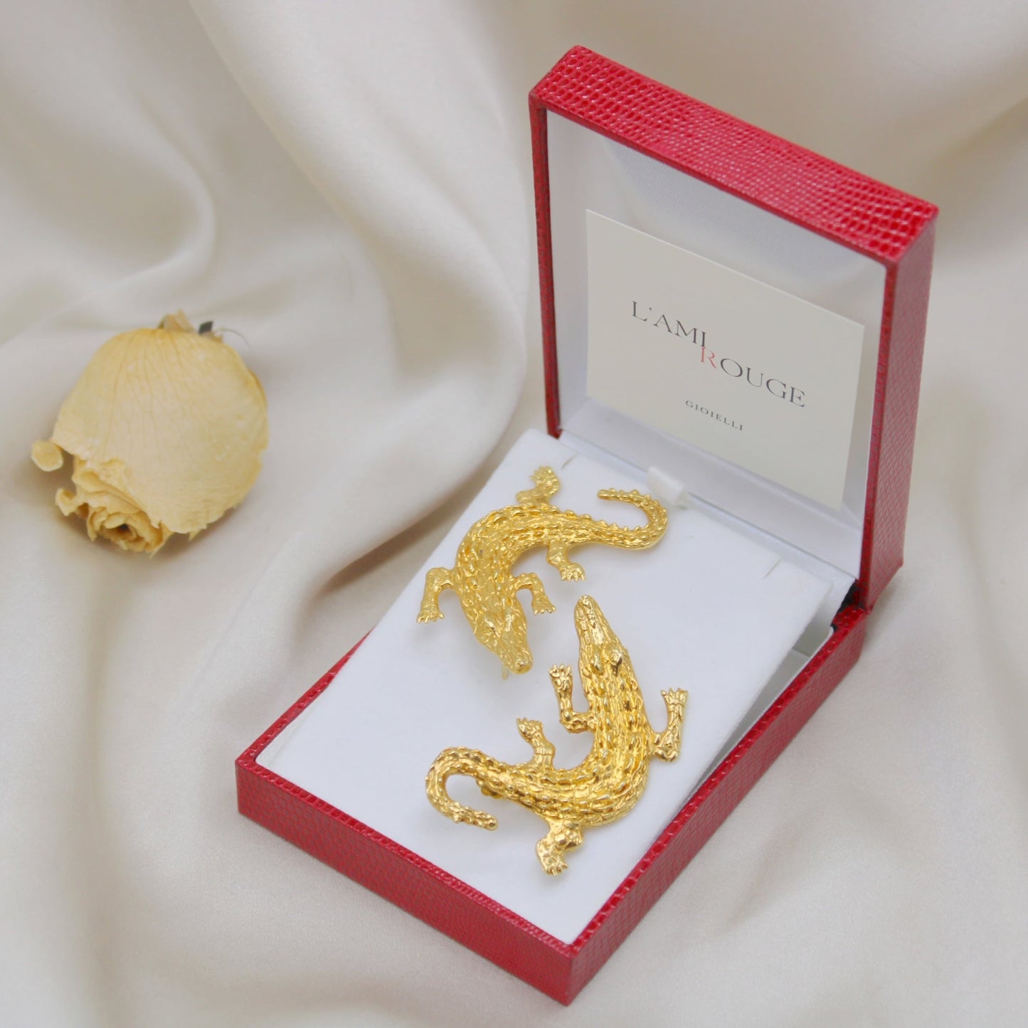 Crocodile Earrings