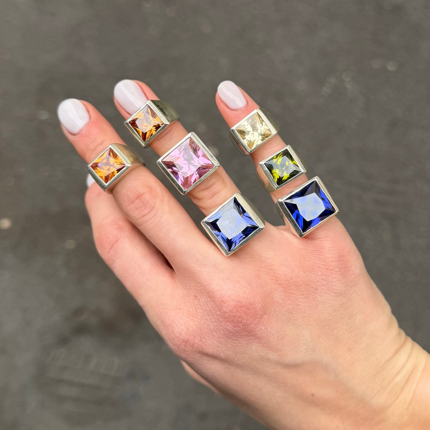 Anello Cubo Mini